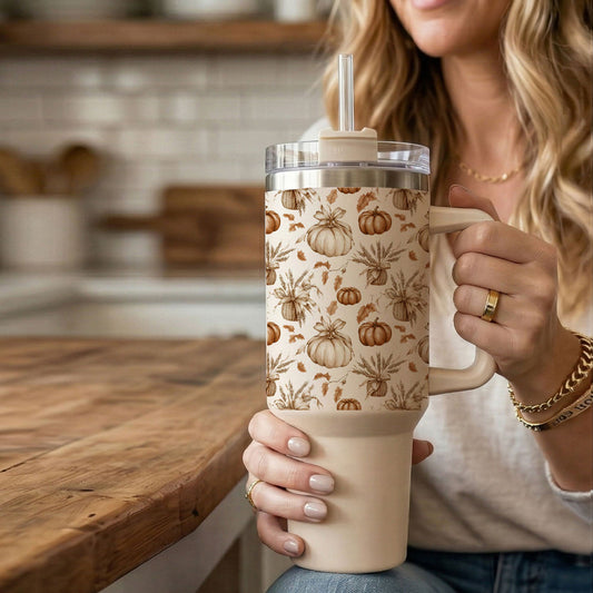autumn harvest coffee tumbler
cute thanksgiving tumbler
pumpkin tumbler with reusable straw
cozy season pumpkin cup
minimal pumpkin tumbler aesthetic
neutral farmhouse fall tumbler
cute pumpkin hydration tumbler
autumn pumpkin water cup
fall leaves and pumpkin tumbler
neutral aesthetic travel mug