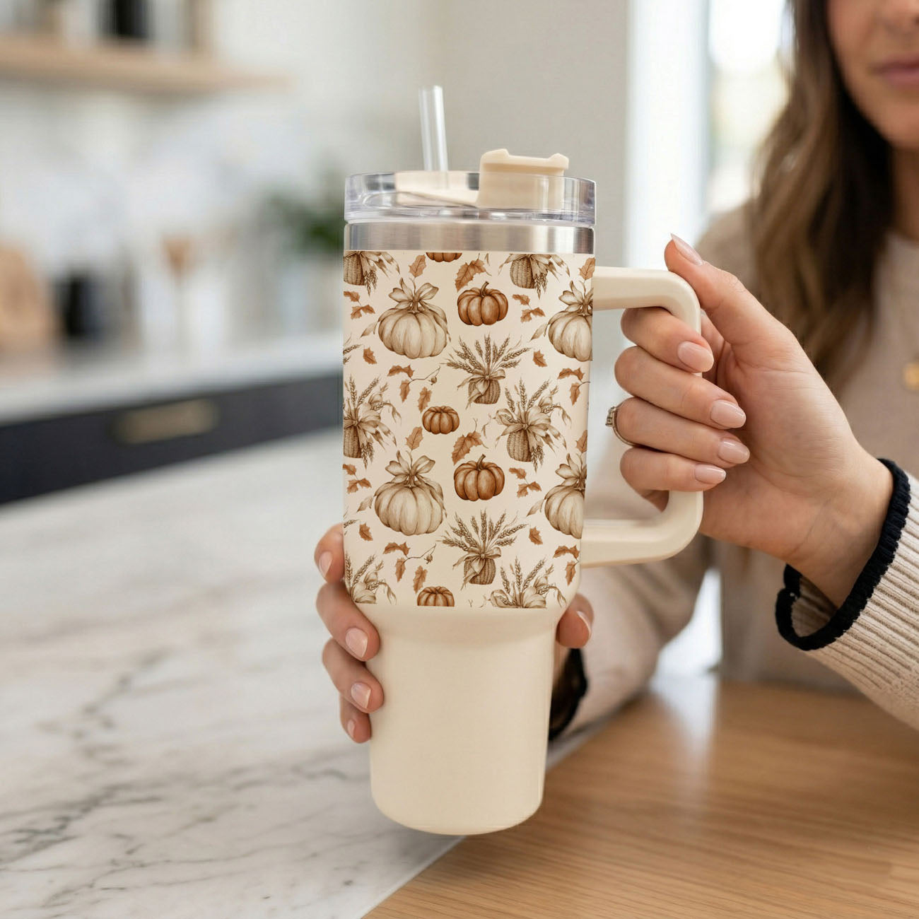cozy autumn coffee station cup
cute pumpkin tumbler for office desk
warm harvest aesthetic tumbler
neutral fall coffee tumbler
pumpkin leaves travel mug aesthetic
cute pumpkin tumbler gift idea
autumn pumpkin tumbler with reusable straw
cozy warm beige tumbler
pumpkin cup aesthetic for women
neutral seasonal tumbler aesthetic
fall pumpkin tumbler for commuters
cute pumpkin patch coffee cup