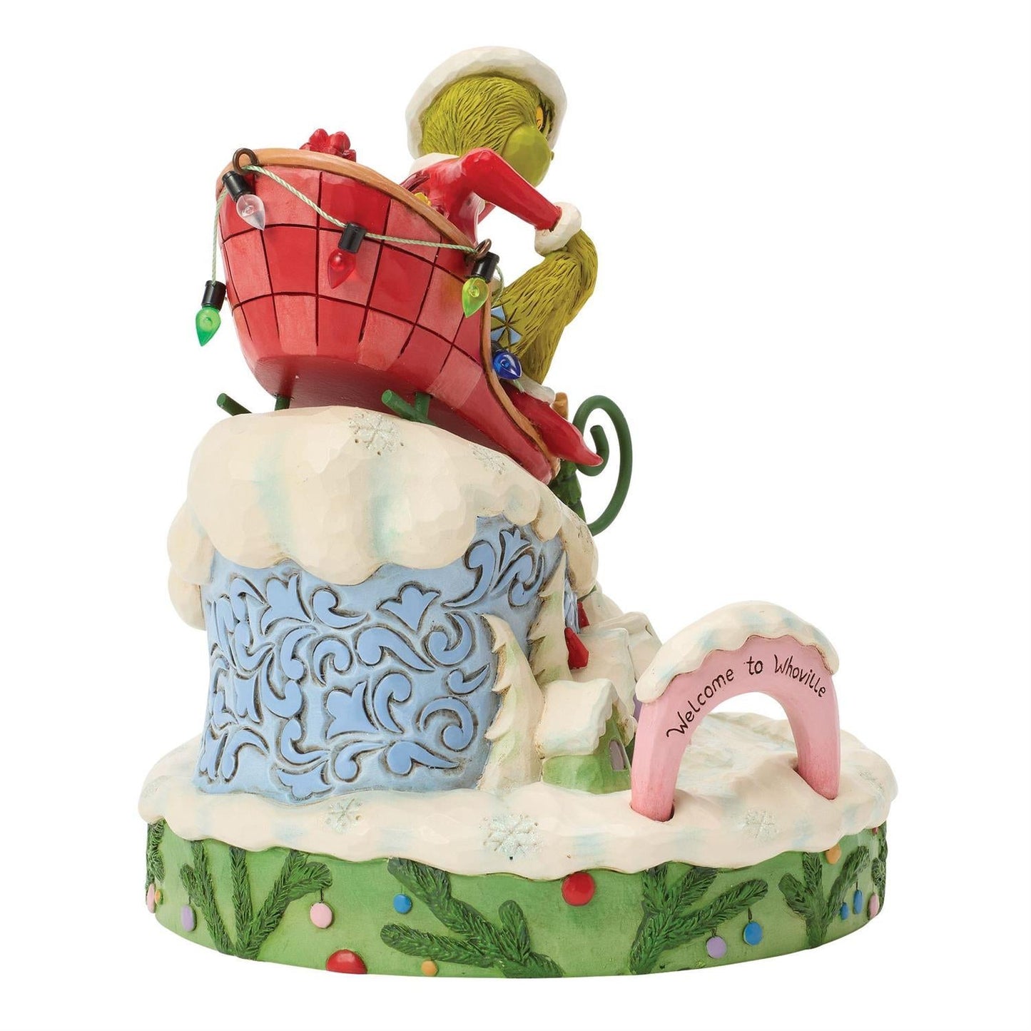The Grinch's Triumphant Getaway: A Sled-Load of Mischief