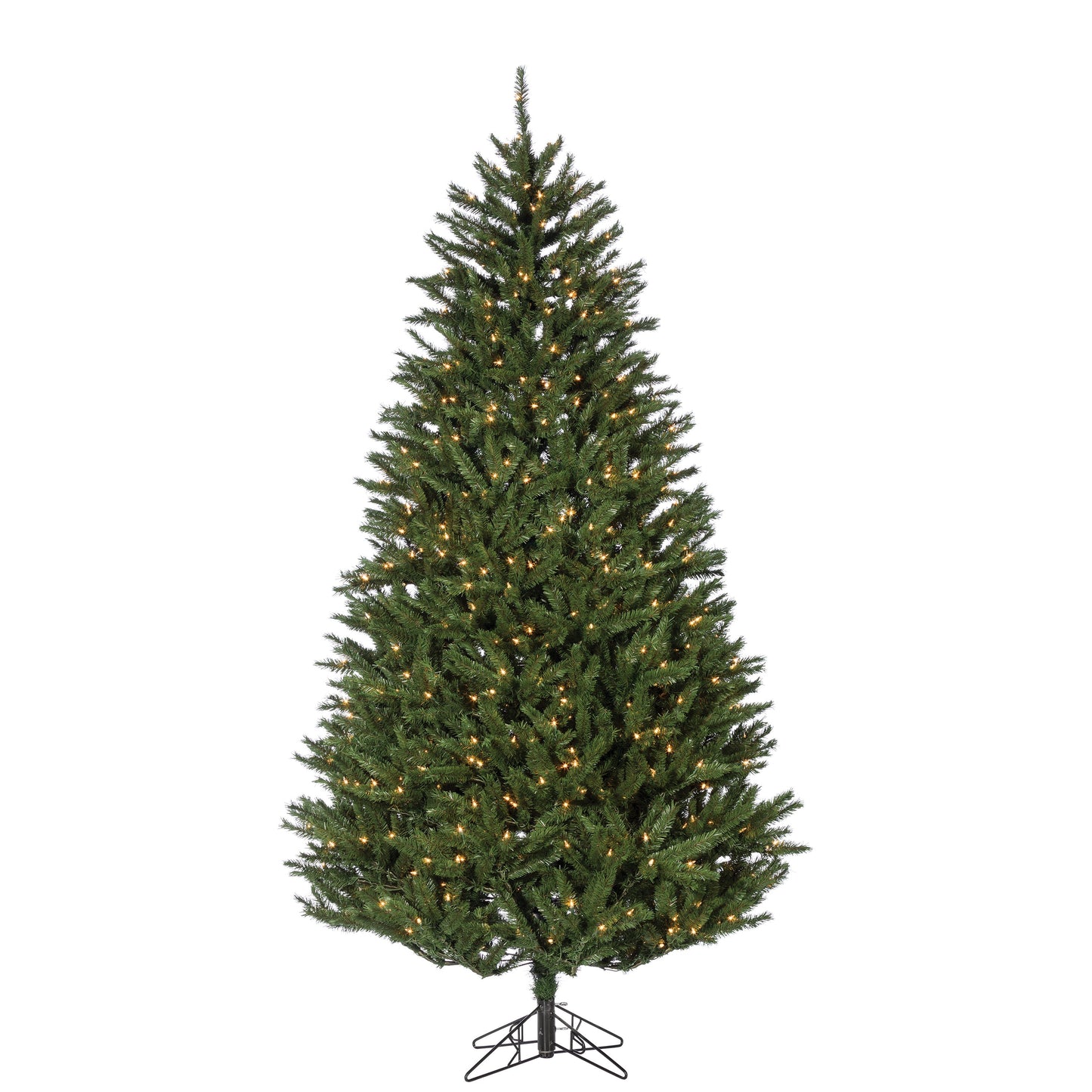 7.5 Foot New England Pine Tree - Clear Lights