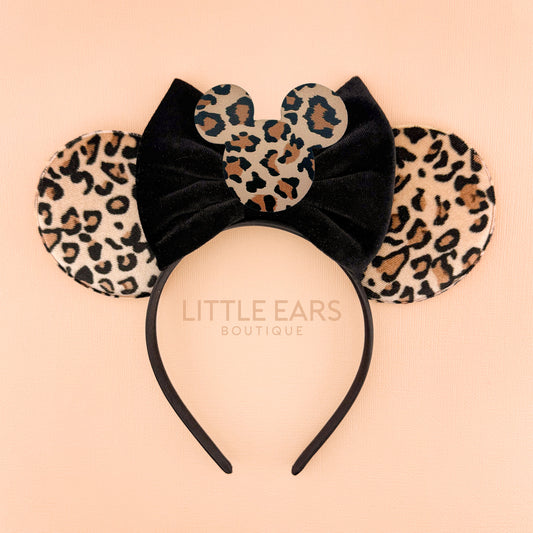 Velvet Safari Mickey Ears