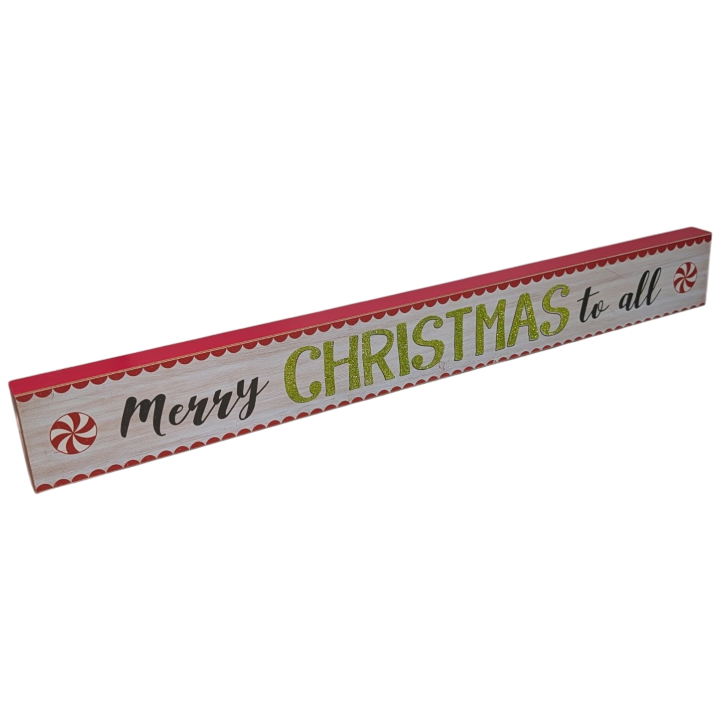 Merry Christmas to All - Tabletop Shelf Sitter