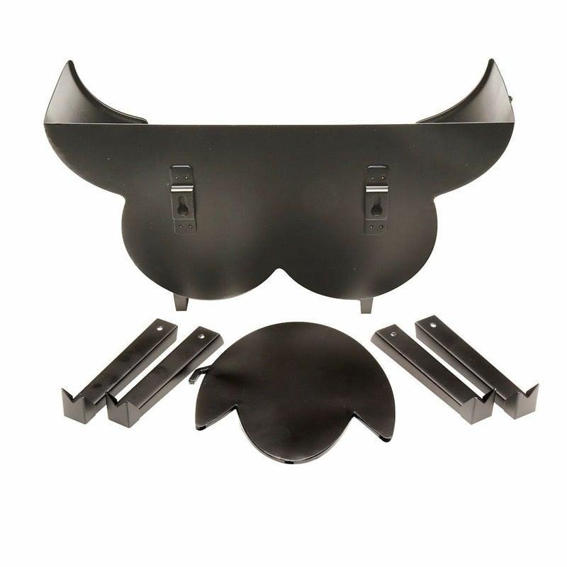 Sheep Decorative Toilet Paper Holder Bathroom Hardware Tissue Storage Toilet Roll Holder Bathroom Accessories Iron Paper Storage Sheep Toilet Paper Roll Holder  Metal Wall Mounted  Free Standing Bathroom Tissue Storage