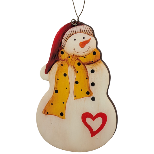 Warmhearted Snowman With a Heart of Gold