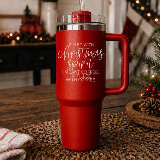 Red Stanley 40 oz tumbler for sale
Funny Coffee Lover gifts for Christmas 
Funny Coffee Christmas gifts for men or women USA
Christmas coffee mugs set, Large Christmas Coffee mugs
Filled with christmas spirit I meant coffee. I'm filled with coffee.  
Green 40oz tumbler
Hunter green 40oz
Green tumbler with handle
Green tumbler with straw