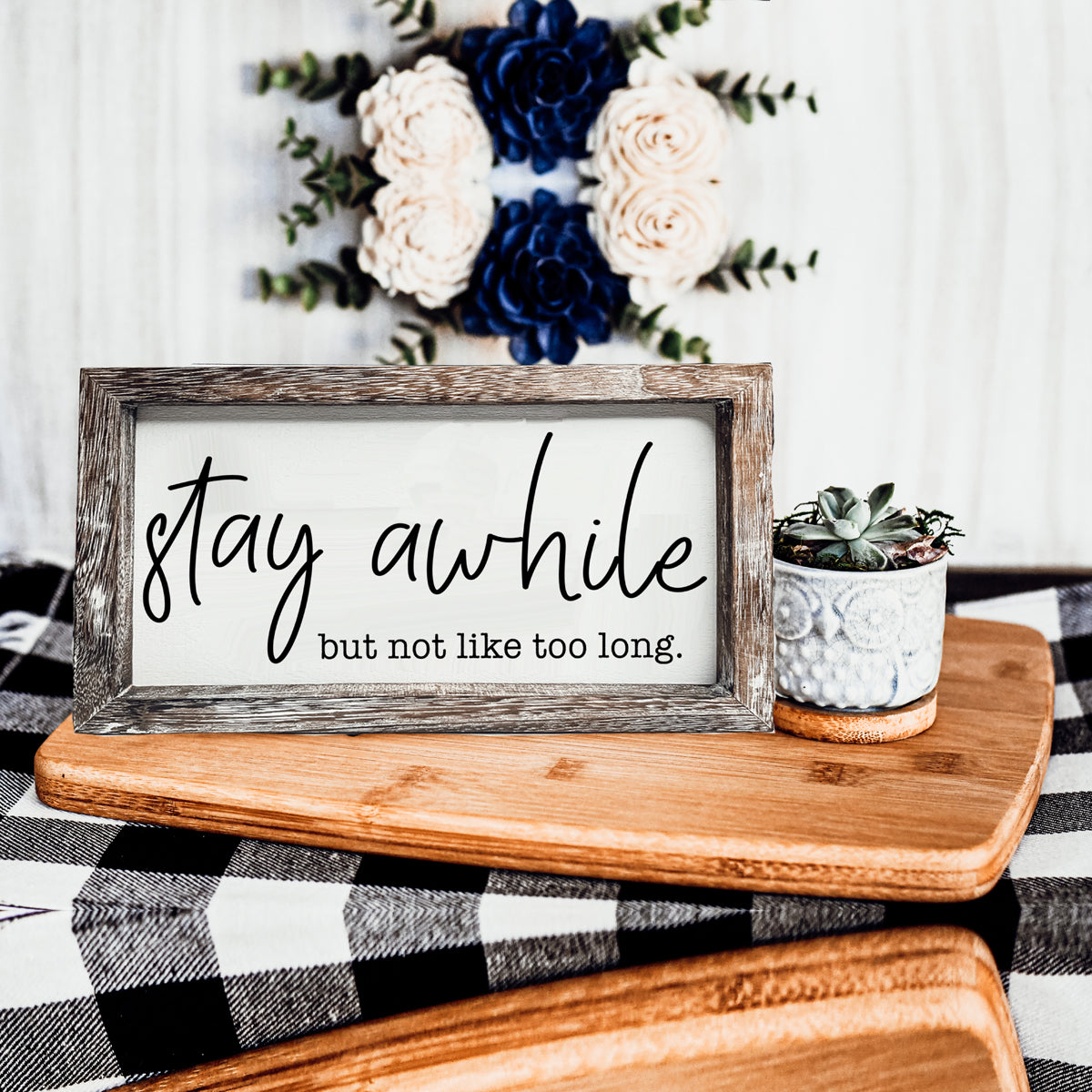 Funny home decor signs Farmhouse