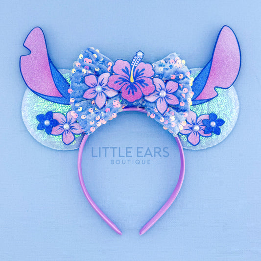 Stitch Purple Iridescent Mickey Ears