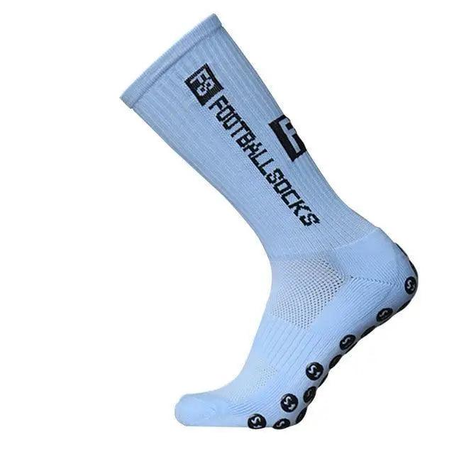 Stylish New Sports Anti Slip Soccer Socks Cotton Football Grip Socks For Men Breathable Sports Running Cycling Socks For Men