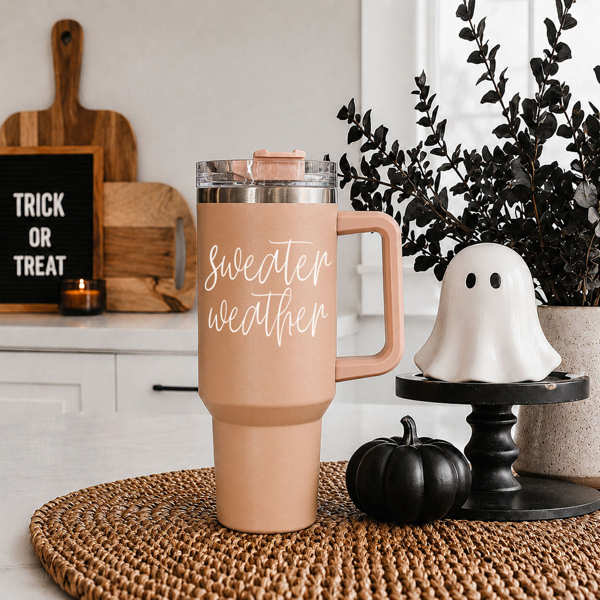 Boho neutral fall drinkware with sweater weather design
Cute fall tumbler with cozy sweater weather quote
Sweater weather tumbler gift for fall lovers
Autumn tumbler gift with sweater weather saying
Fall coffee lover gift sweater weather tumbler
Cozy fall gift tumbler with sweater weather lettering
Sweater weather cup gift for her
Fall gift for her sweater weather 40oz tumbler
Autumn drinkware gift with cozy sweater weather quote