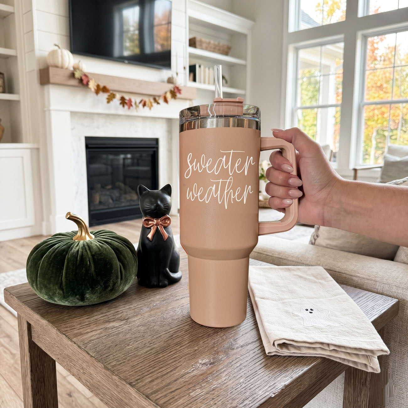 fall tumbler for teachers
neutral coffee tumbler for work
sweater weather aesthetic tumbler
autumn latte tumbler aesthetic
cute coffee tumbler aesthetic
neutral cozy coffee cup
large coffee tumbler with straw
cozy fall hydration tumbler
neutral cream autumn tumbler
fall quote coffee cup
