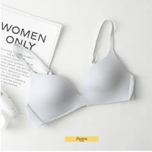 Seamless Bras for Women Push Up Bra No Wire Brassiere A B Cup Underwear Bra Three Quarters 3/4 Cup Thin Soft Sexy
