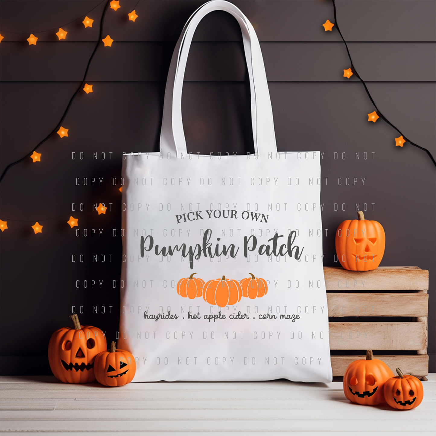 Tote Bag - Fall & Halloween - PREORDER