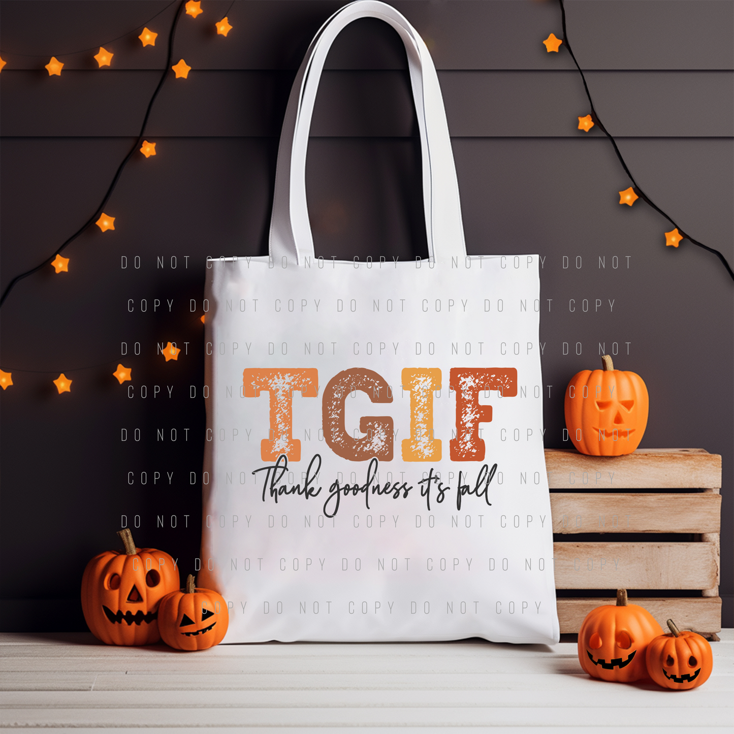 Tote Bag - Fall & Halloween - PREORDER