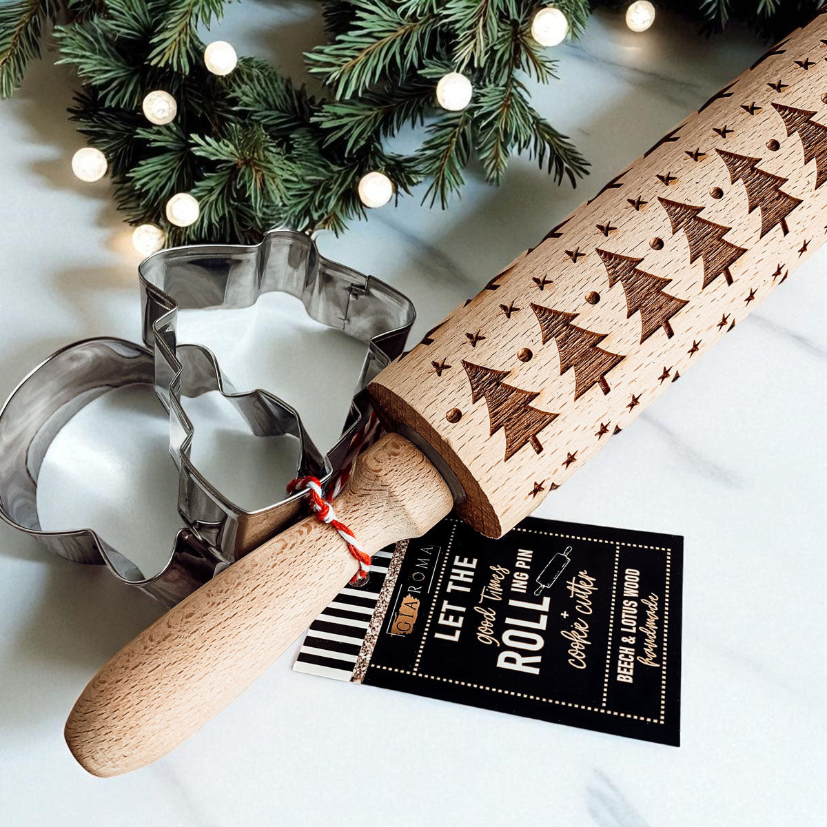 Christmas Rolling Pin Set | 10 Styles