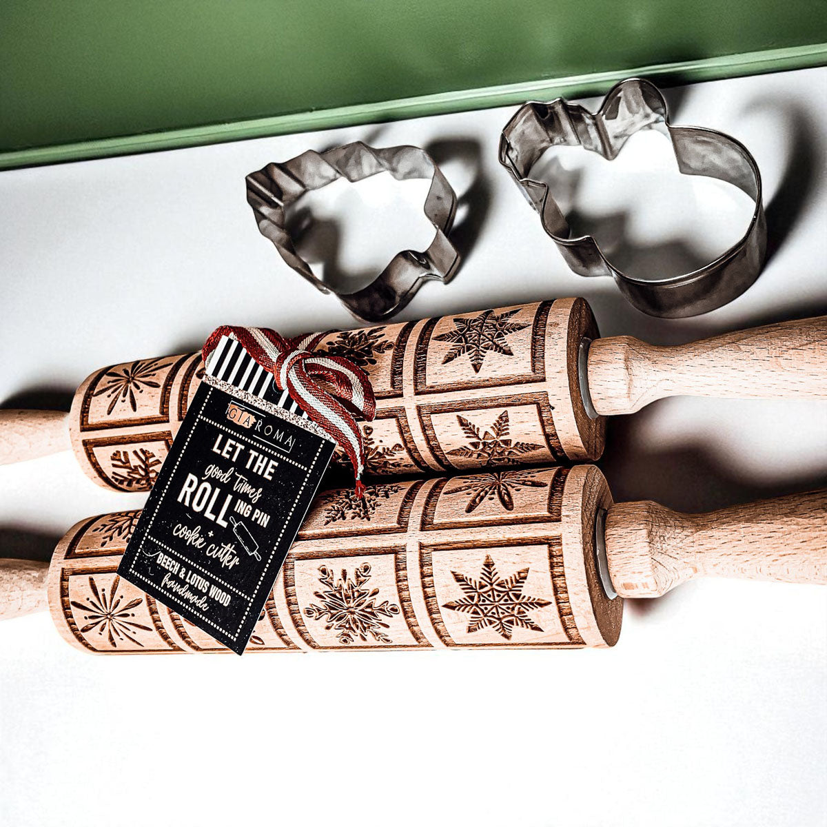 Christmas Rolling Pin Set | 10 Styles