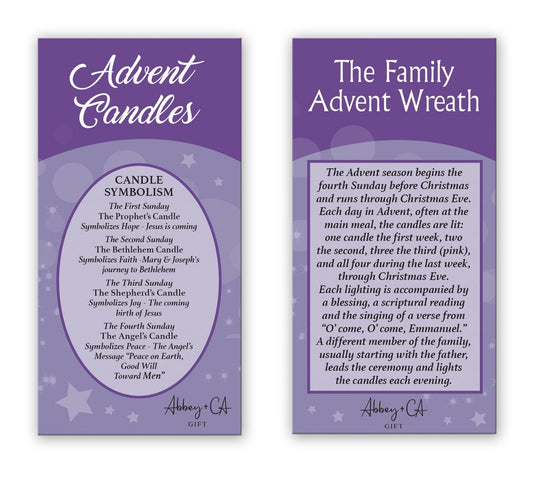Advent Candle Set of 4