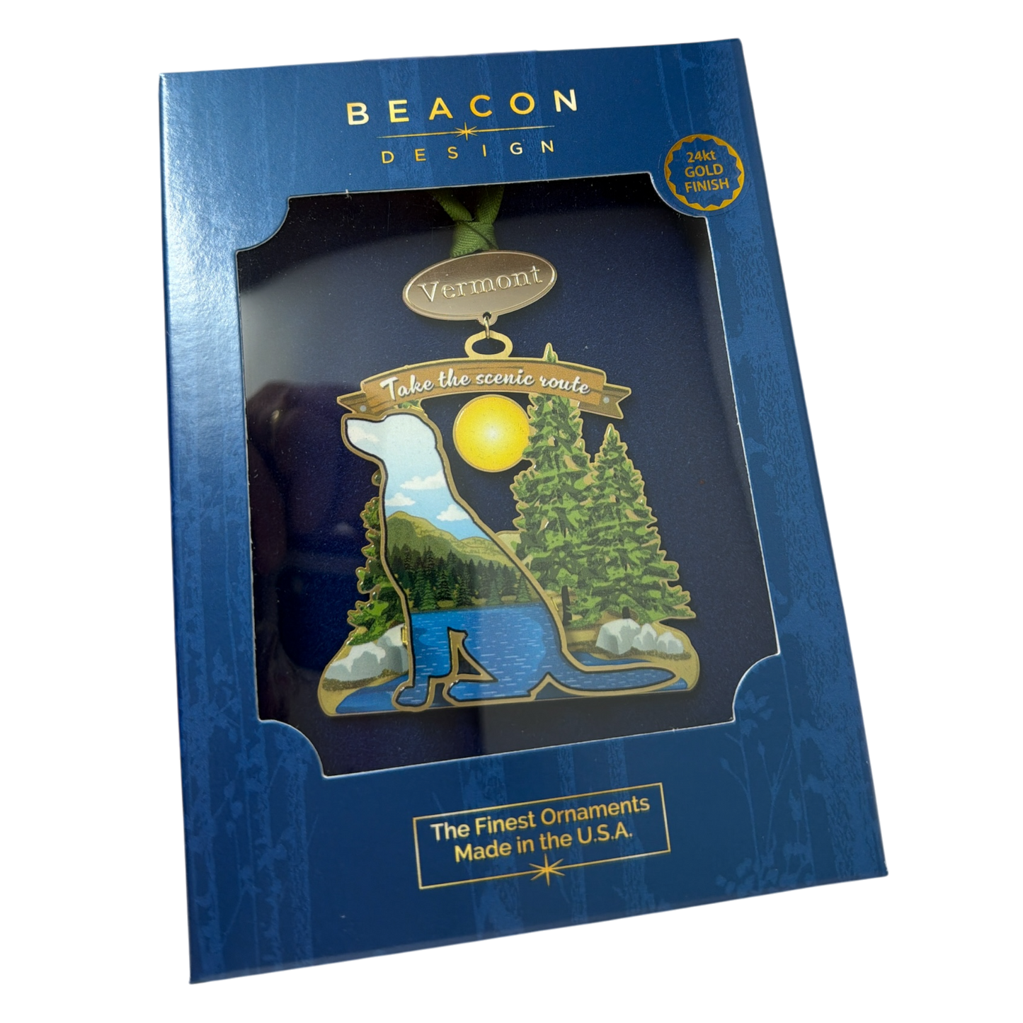 Take The Scenic Route Vermont Ornament