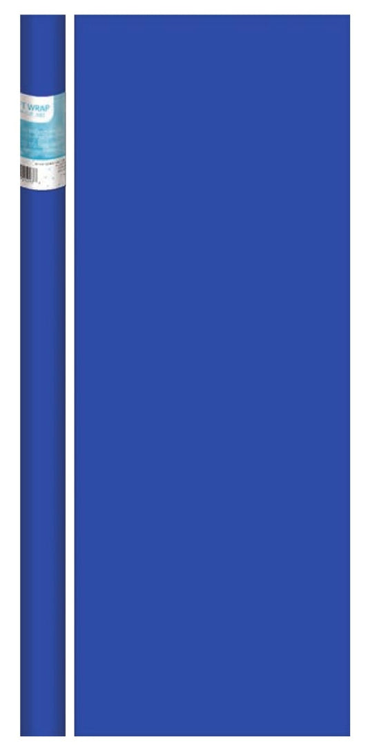 Solid Royal Blue Gift Wrap