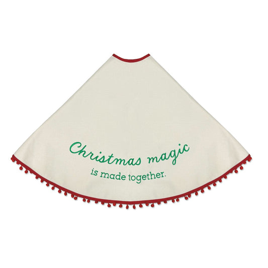 Christmas Magic Tree Skirt Handprint Kit