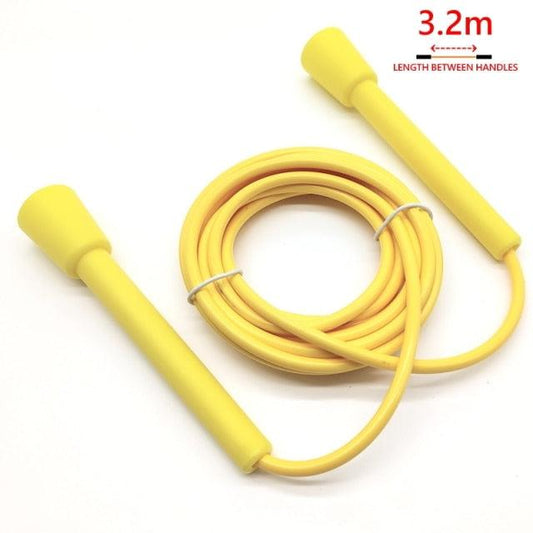 Unisex Jump Rope Stripe Ropes With Plastic Handles For Any Skill Level Sports Segmented Jump Rope For Outdoor Fitness Gym Men Women Kids Best For Sports Outdoors Jumping Rope 2.9m
