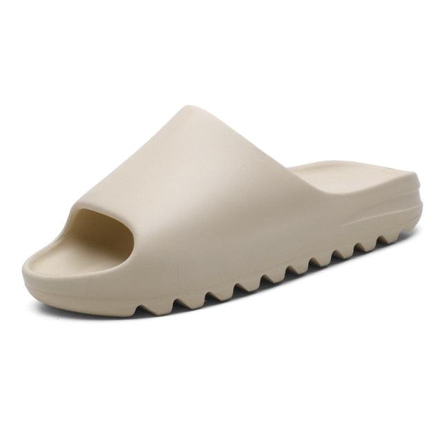 Unisex Slippers For Boy Girl Home Summer Women Home Flip Flops Soft Bottom Unisex Slides Beach EVA Open Toe Soft Slippers Non-Slip Soft Shower Spa Bath Pool Gym House Indoor Sandals