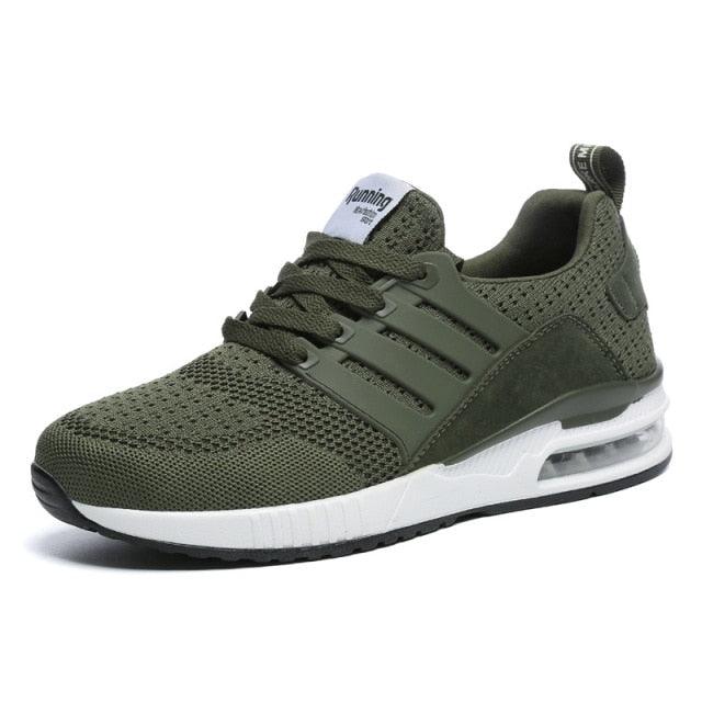 Unisex Sneakers Womens Running Shoes Sport Air Cushion Walking Shoes Breathable Light Comfortable Trainers Mesh Running Shoes For Women Soft Comfortable Design For Men
