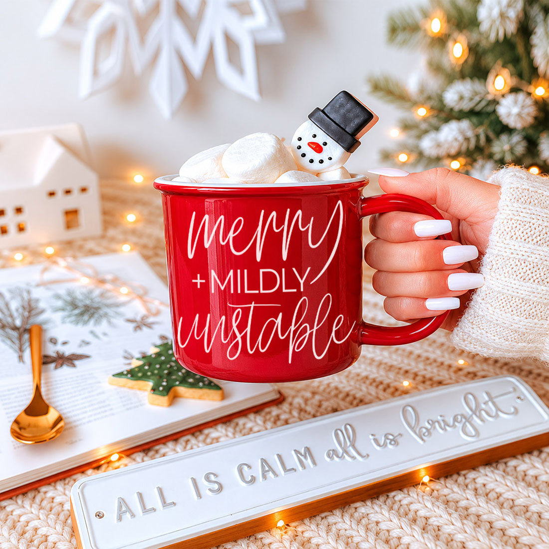 Merry + Mildly Unstable Christmas mug
Funny Merry + Mildly Unstable mug
Christmas ceramic mug with Merry + Mildly Unstable saying
Merry + Mildly Unstable holiday coffee cup
Funny Christmas coffee mug with mildly unstable quote
Merry + Mildly Unstable ceramic coffee mug
Cute Christmas mug with Merry + Mildly Unstable design
Holiday mug with Merry + Mildly Unstable text
Christmas coffee cup with funny holiday saying