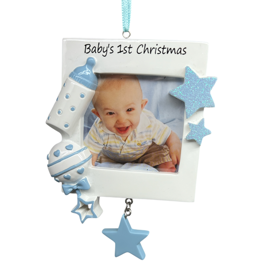 Baby’s First Picture Frame Blue