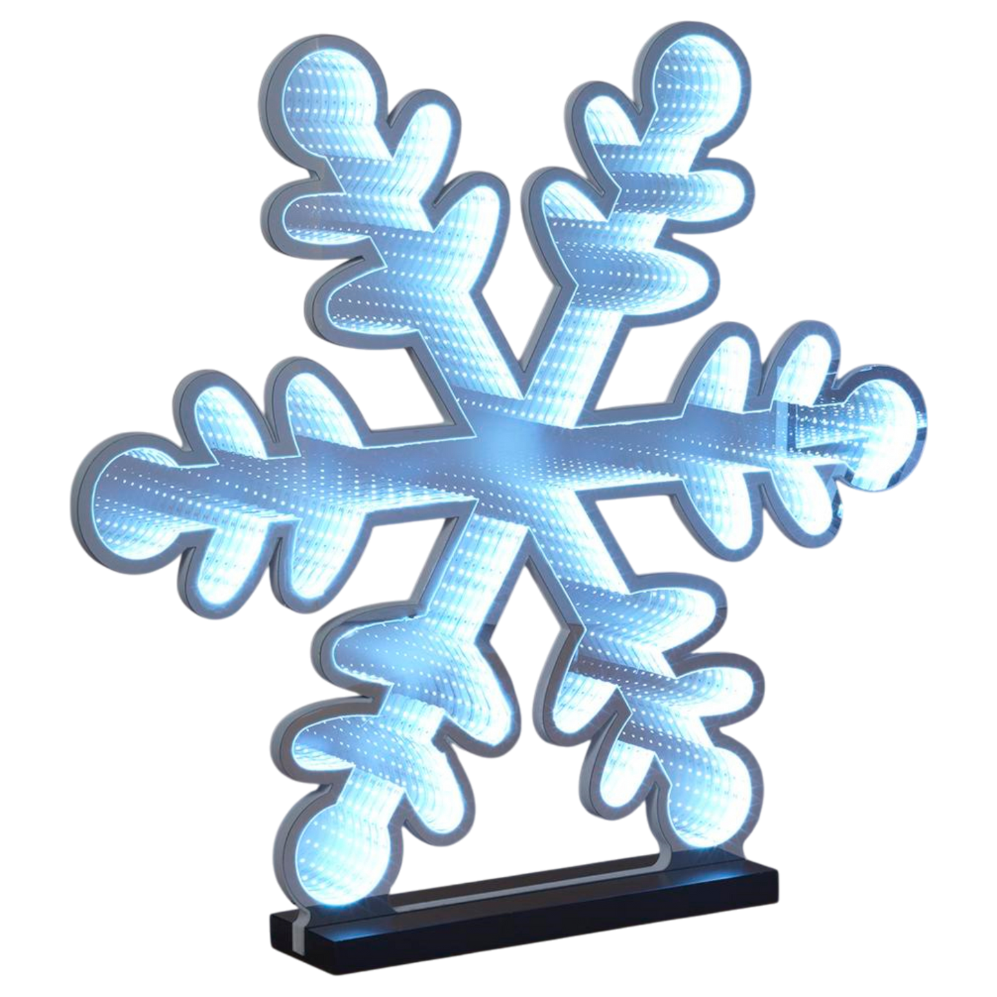 Infinity Lighted Holiday Snowflake – 30 inch -