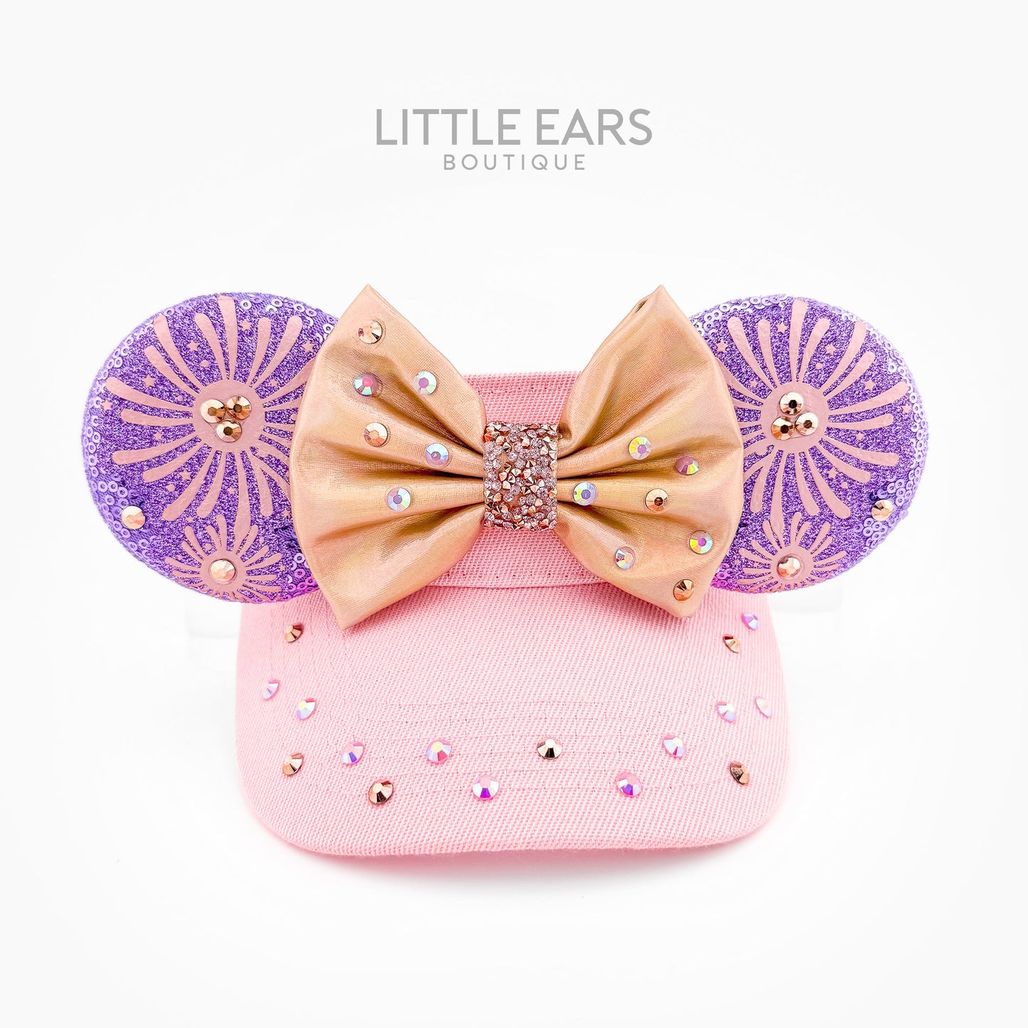 Castle Rose Gold Mickey Visor