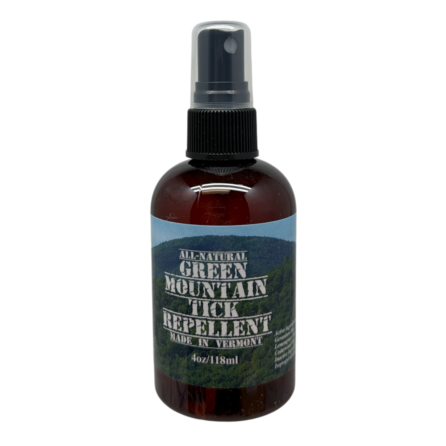 All Natural Green Mountain Tick Repellent - 4 oz
