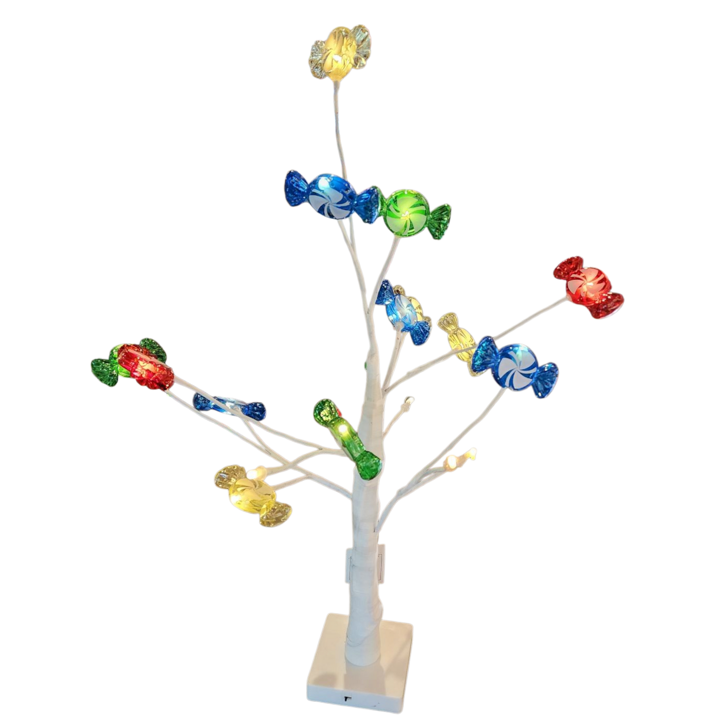 26" Colorful Candy Tree Light - Battery Operated
