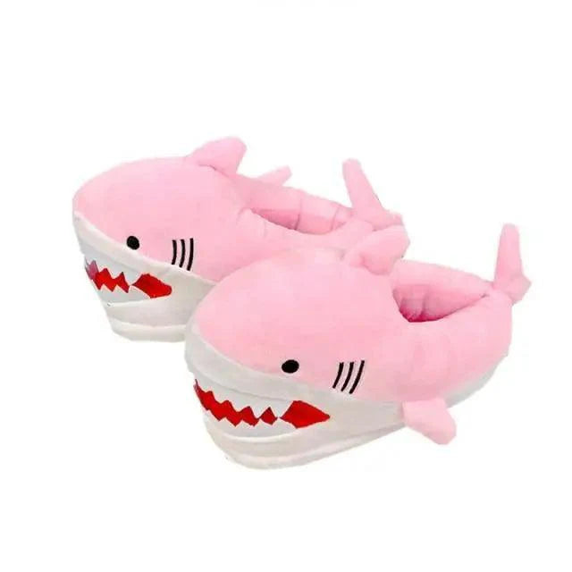 Warm Shark Womens Home Slippers Fashion Plush Winter Funny Elegant Women Slippers