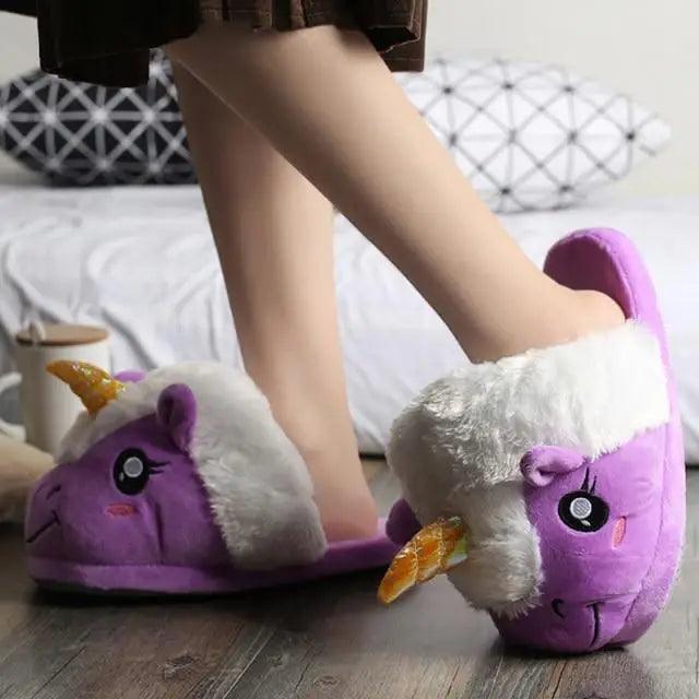Warm Shark Womens Home Slippers Fashion Plush Winter Funny Elegant Women Slippers