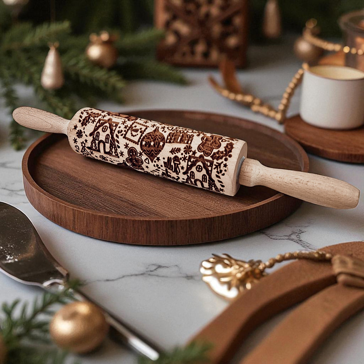 Christmas Rolling Pin Set | 10 Styles