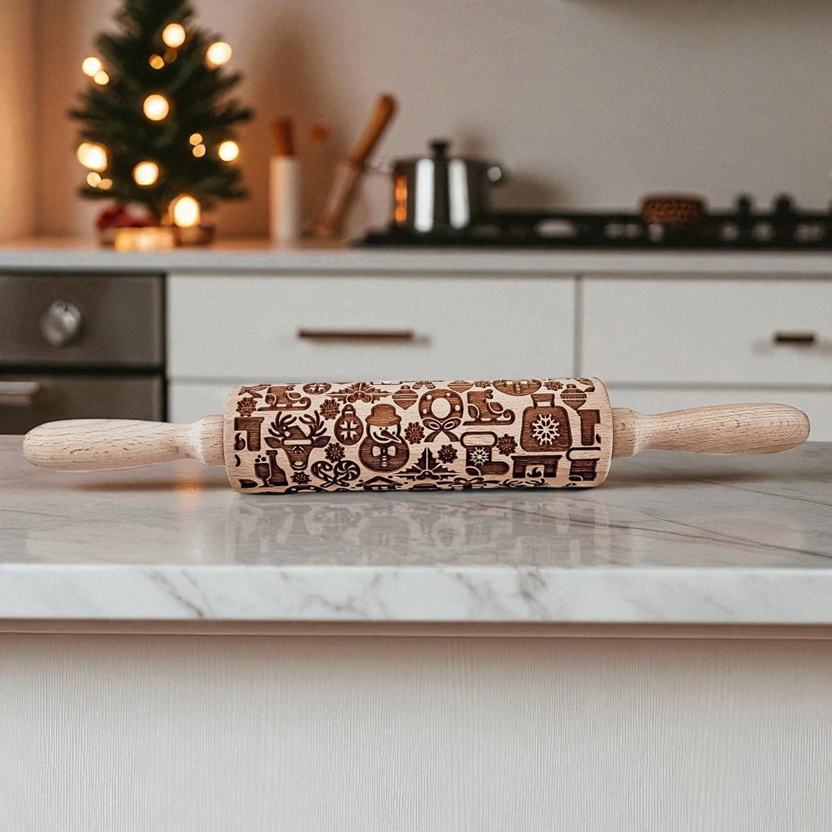 Christmas Rolling Pin Set | 10 Styles