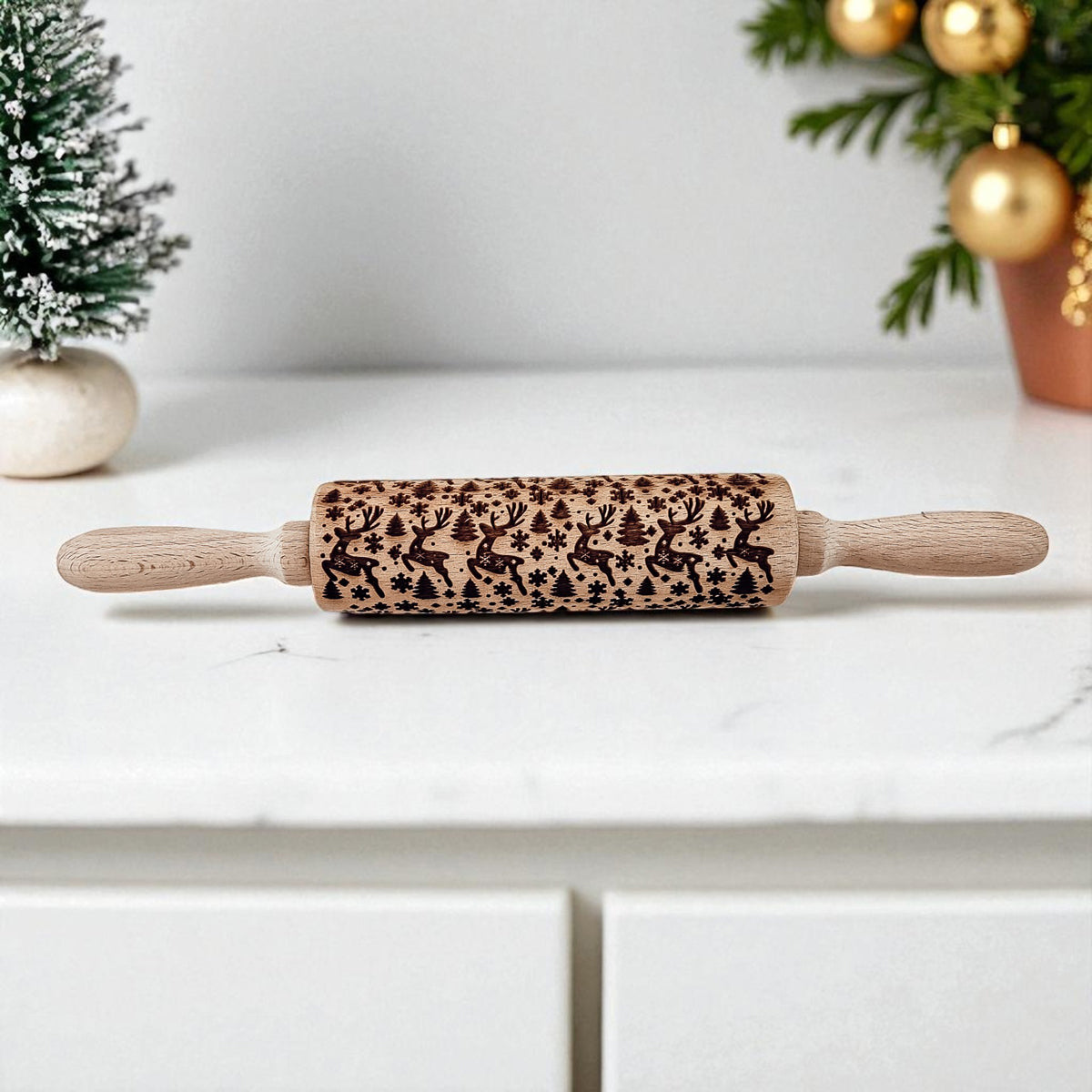 Christmas Rolling Pin Set | 10 Styles