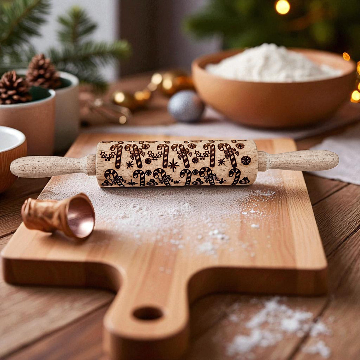 Christmas Rolling Pin Set | 10 Styles