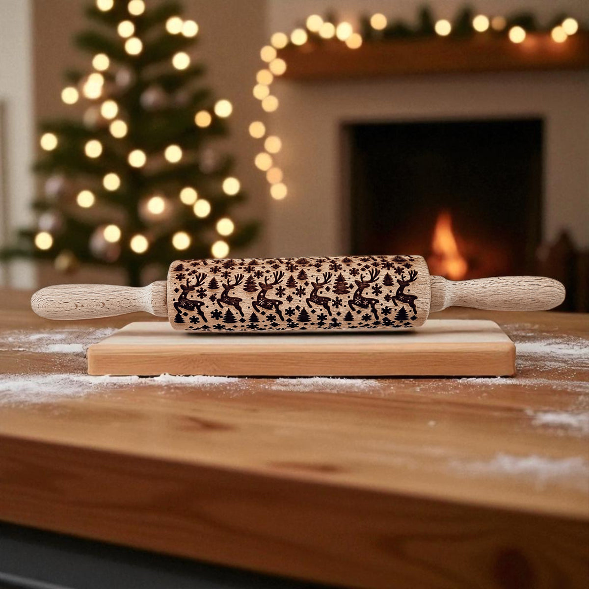Christmas Rolling Pin Set | 10 Styles