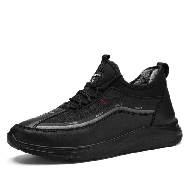 Winter Running Shoes Mens Low Cut Non Slip Warm Outdoor Walking Shoes Comfort Sneakers Fashion Sport Shoes Outdoor Walking Non-Slip Sneakers Comfortable Soft Design Quality Autumn Shoes