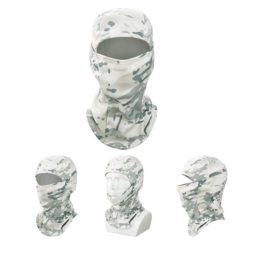 Winter Warmer Fleece Tactical Balaclava Full Face Mask Ski Paintball Running Hunting Hiking Cycling Sports Snowboard Scarf Men Motocross Summer Men Face Scarf Mask Sunscreen Dustproof Army Cycling Hunting Fishing Tactical Airsoft Hat