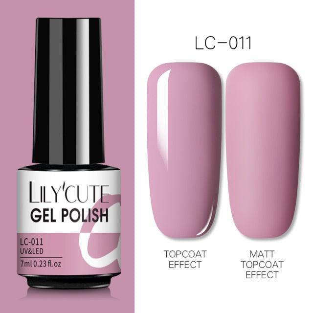 Womens UV Gel Nail Polish Set 7ml Fashion Varnish Colorful Art Manicure Luxury Nail Design For Women