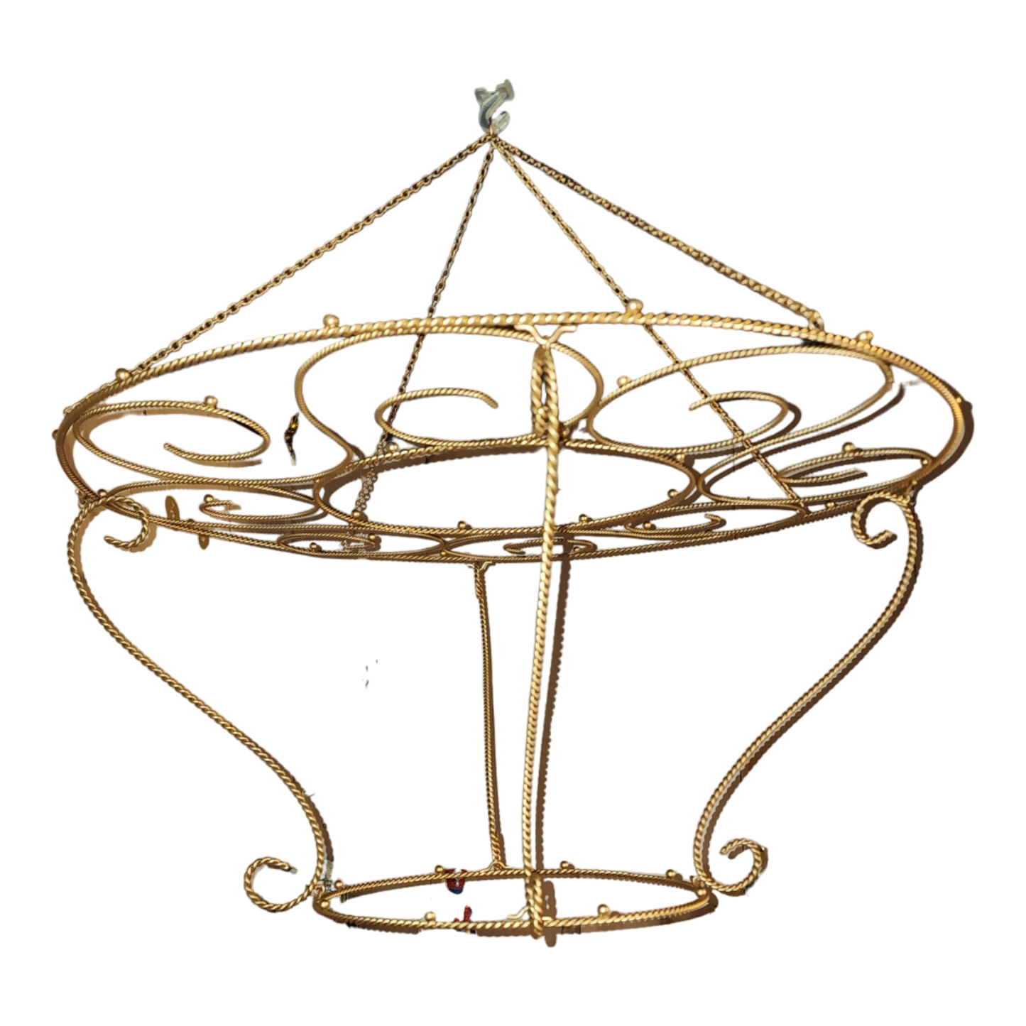 Ornament Chandelier - Gold