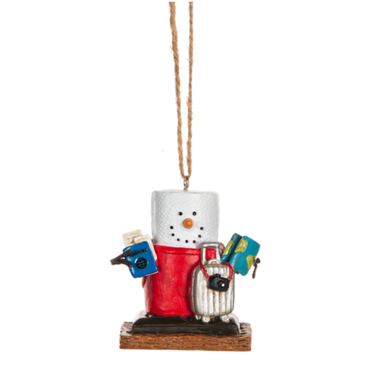 Smores Traveler Ornament