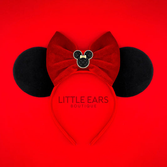 Black Minnie Charm Ears