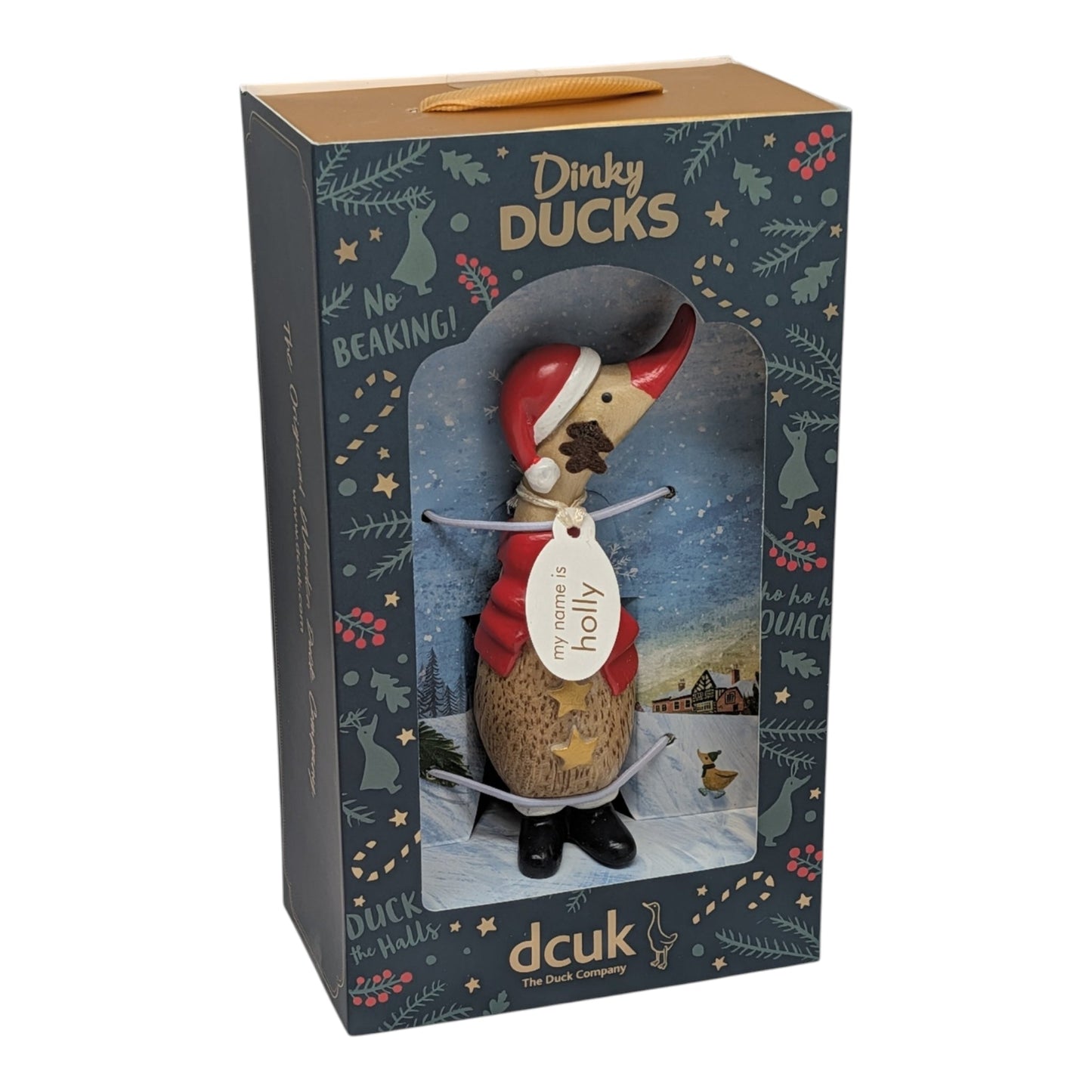 Dinky Duck - Reindeer - Holly