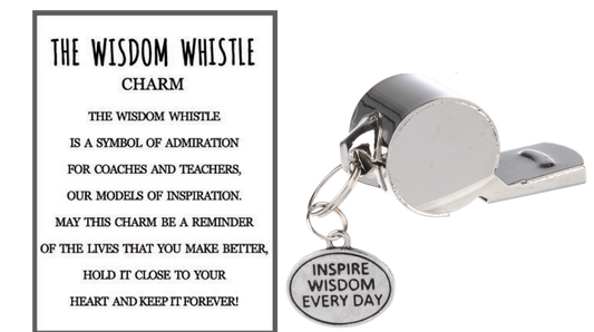 The Wisdom Whistle Charm - A Token of Inspiration