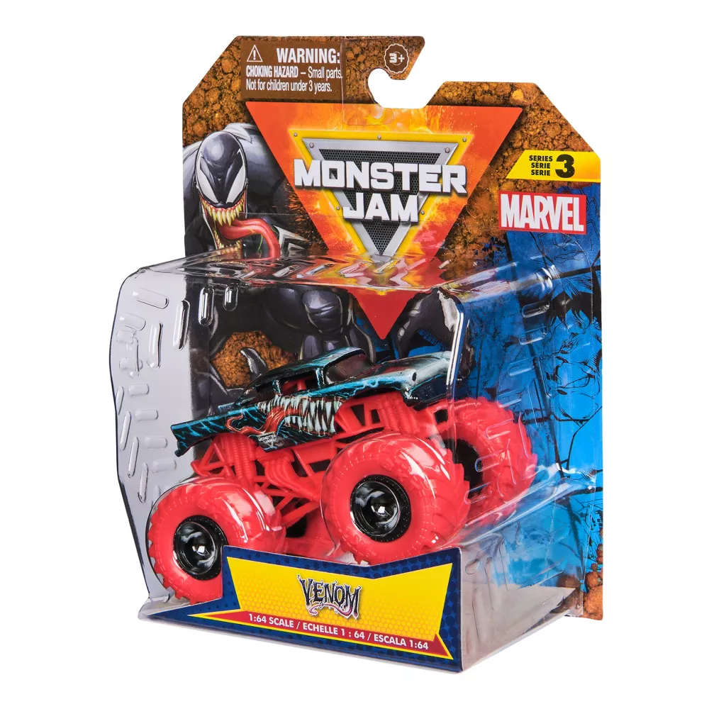 Monster Jam Die-Cast Monster Truck (1:64 scale) - Venom