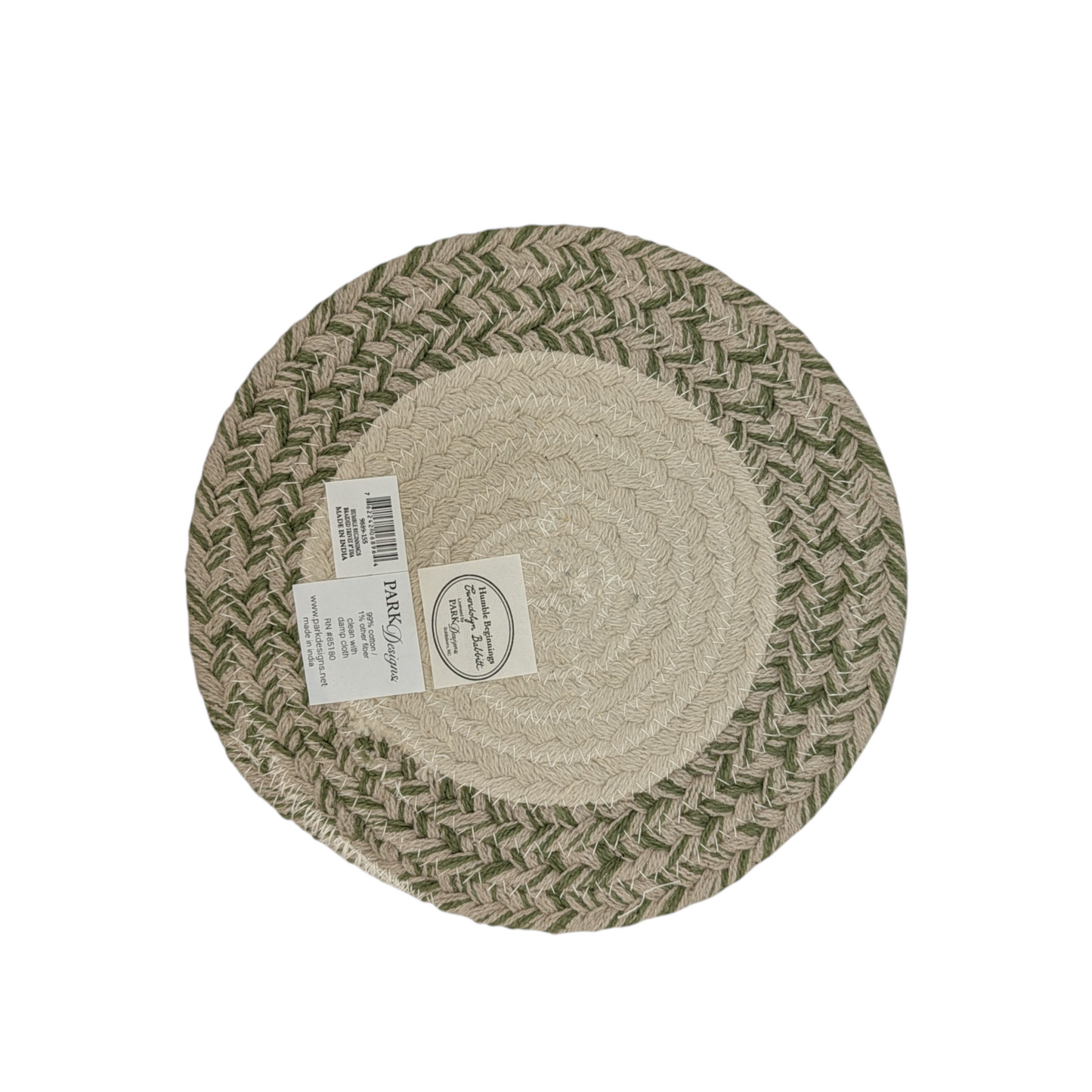 Humble Beginnings Printed Braided Trivet