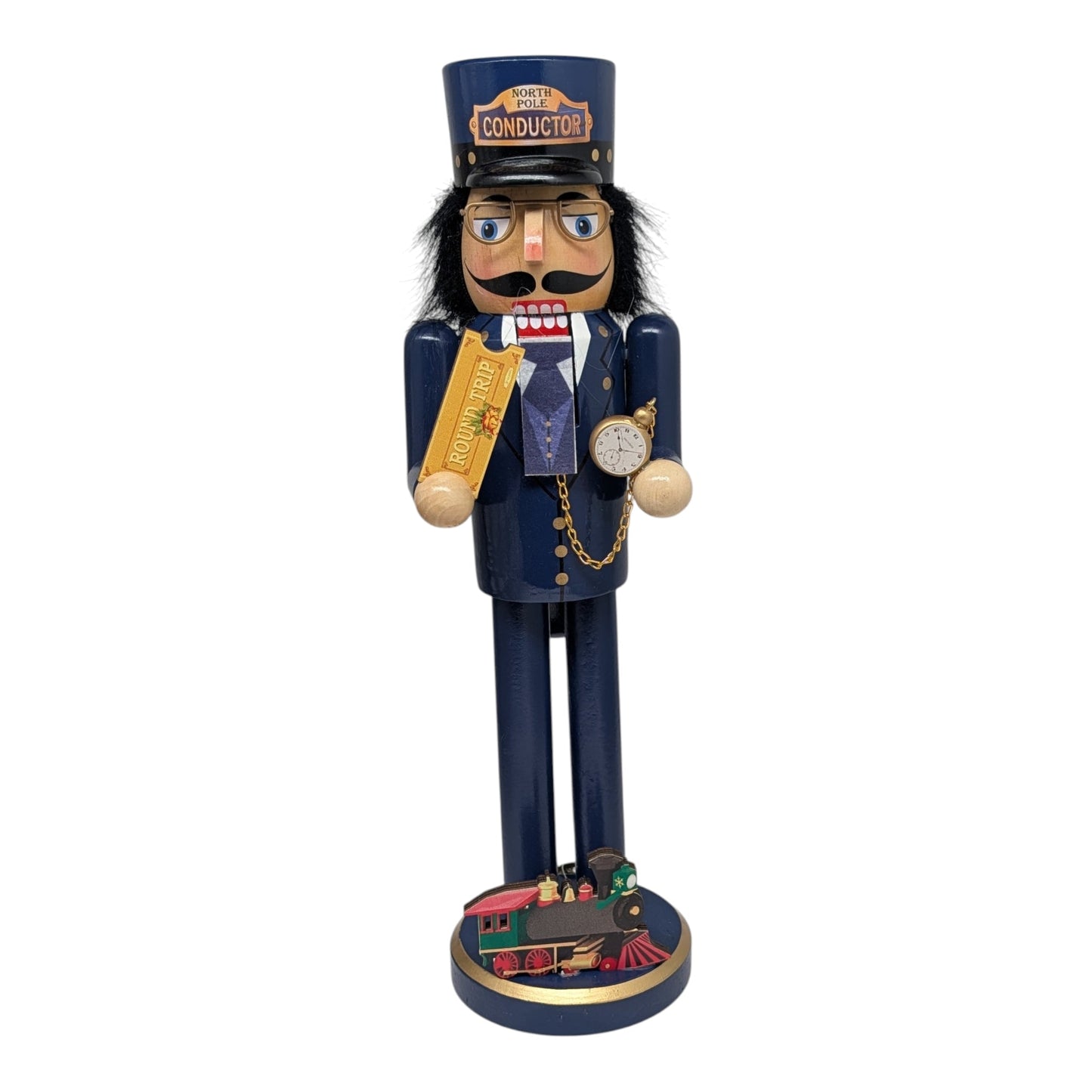 North Pole Conductor Nutcracker